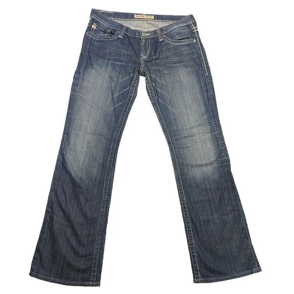 BIG STAR Denim - Big Star Womens Bootcut Blue Jeans Sweet Boot Ultra Low Rise Size 31R